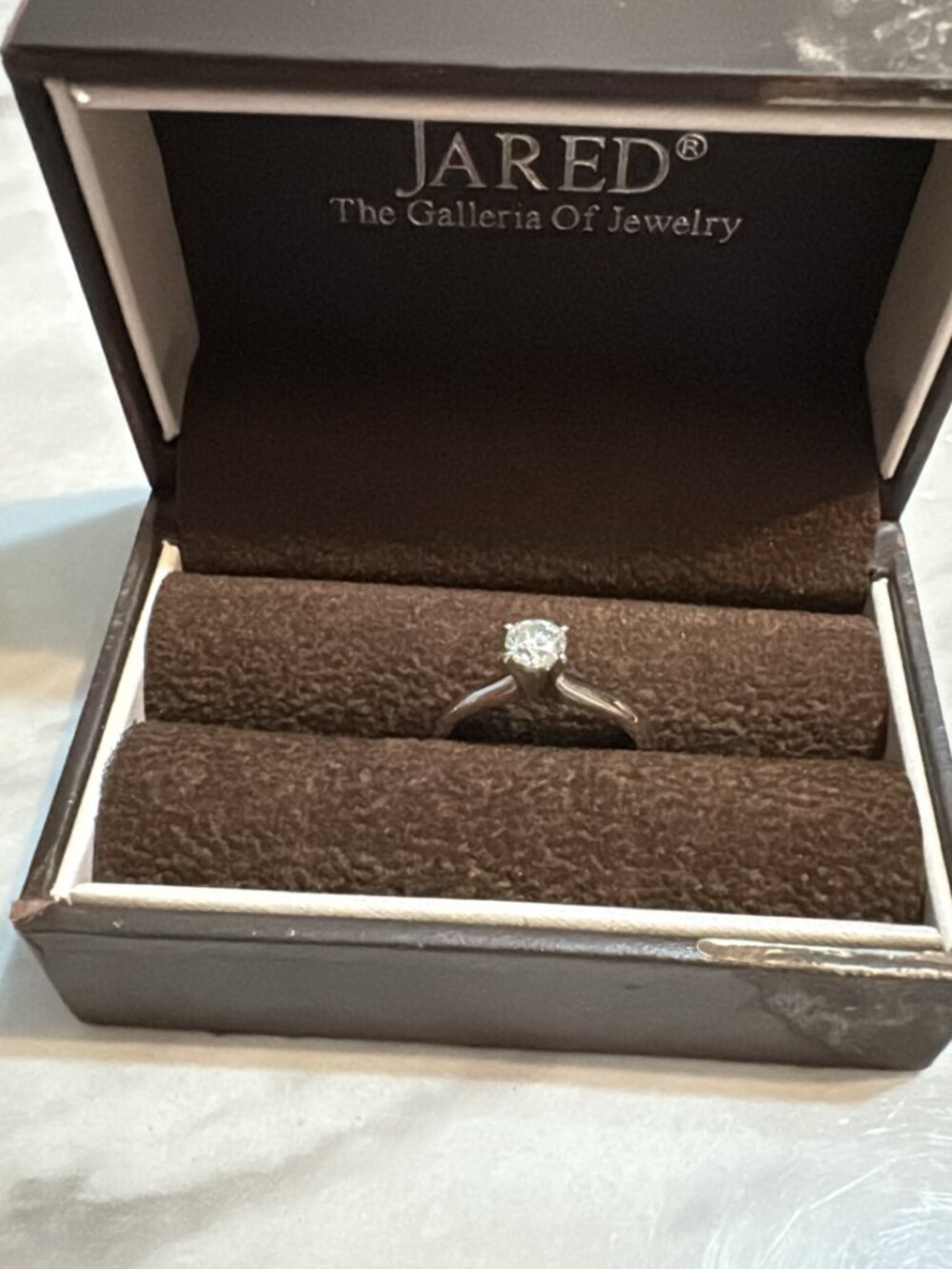 Jared 14K Engagement Ring – Stamped .48 Magic Glo 14K